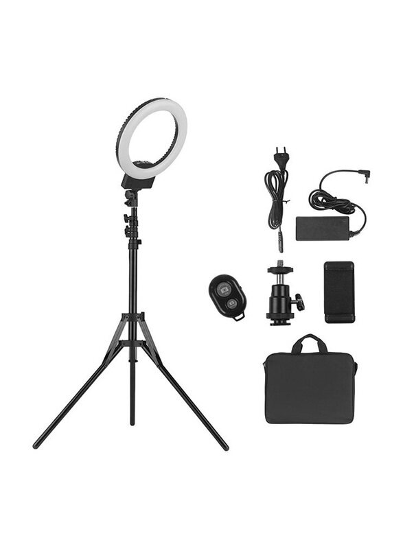 

Generic LED Photography Ring Light Set for Photos Photography, Black/White