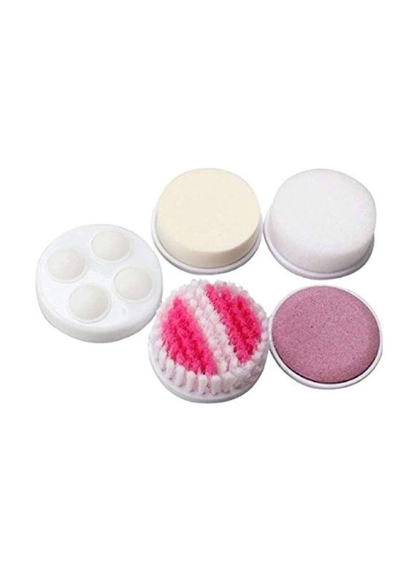 5-in-1 Beauty Care Massager, Pink/White