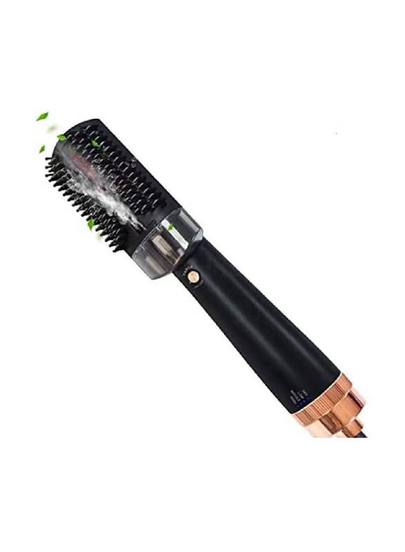 Arabest Professional 3 in 1 Steam Hair Dryer Brush with Infrared Light & Steam Spray Hot Air Comb, Black