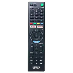 Huayu Smart Remote Control for LED & Smart TV, Black