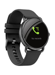 46mm Smart Health Tracker Smartwatch with Blood Oxygen, Heart Rate Monitoring, Long Standby & Bluetooth, Black