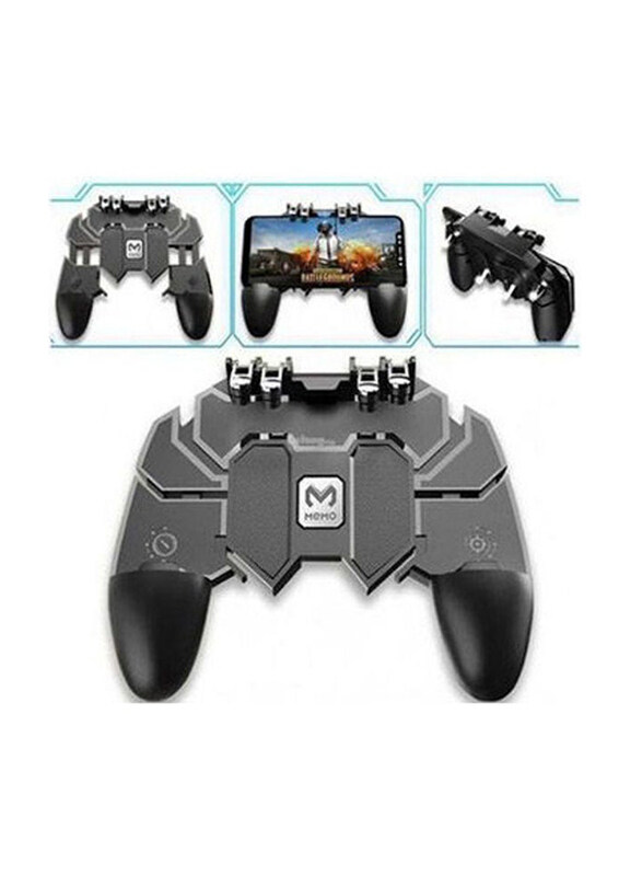 

Generic Mobile Phone AK-66 Wireless PUBG 4 Keys Game Controller, Black