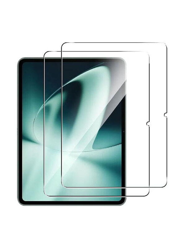 

HYX OnePlus Pad 11.61-inch 2 Pack 9H Hardness Scratch Resistant 9H Clear Tempered Glass Screen Protector, Transparent