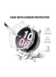 Zoomee Protective Ultra Thin Soft TPU Shockproof Case Cover for Samsung Galaxy Watch 4 40mm, Clear