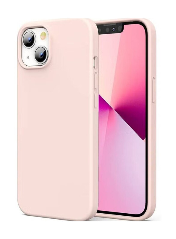 

Generic Apple iPhone 13 Protective Soft Silicone Mobile Phone Case Cover, Pink