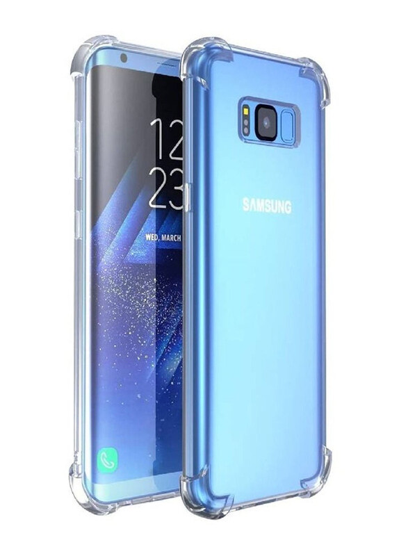 

Generic Samsung Galaxy S8+ Soft Silicone Mobile Phone Back Case Cover, Clear