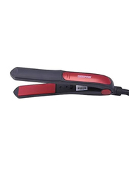 Geepas Hair Dryer & Straightener Combo, Red