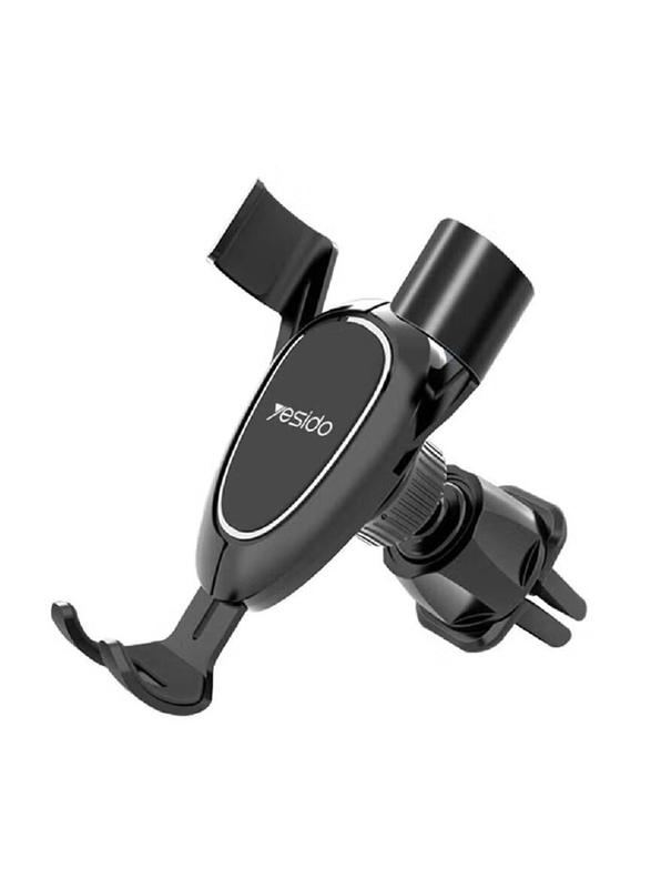 Yesido Gravity Car Holder for Smartphones, C73, Black