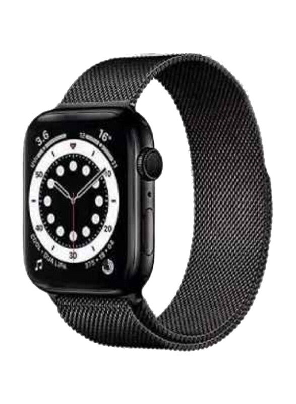 

Generic Milanese Loop Band for Apple Watch 38mm/40mm/41mm, Black