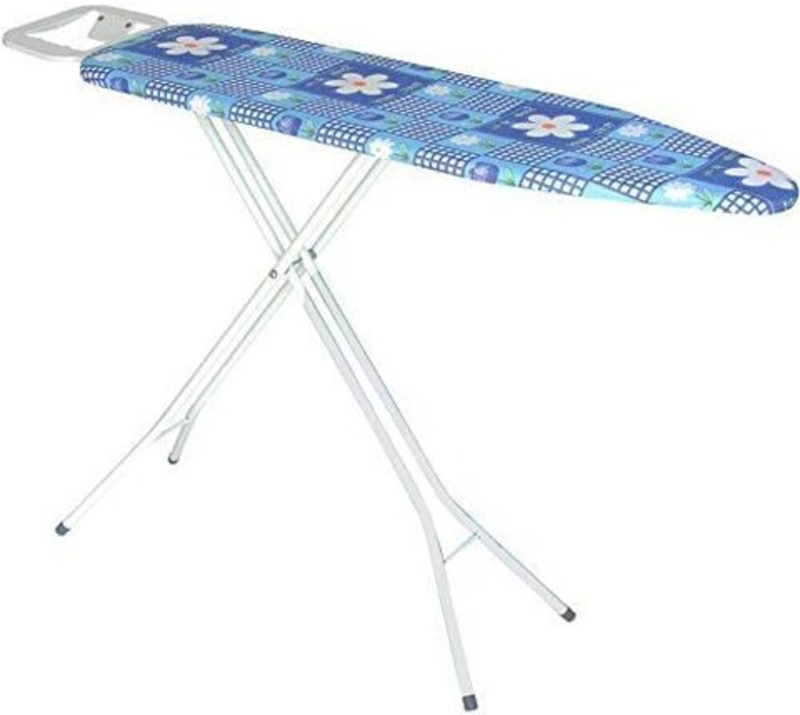Foldable Ironing Board with Non-Slip Foot, HETM523F00473, Blue
