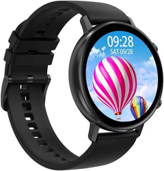 Dt96 Smartwatch with HD Screen, Dual Ui Heart, Rate Monitor & Ip67 Waterproof, Black