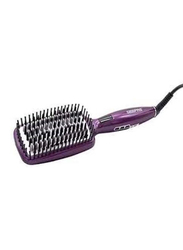 Geepas Ceramic High Quality Hair Dryer Brush, Purple