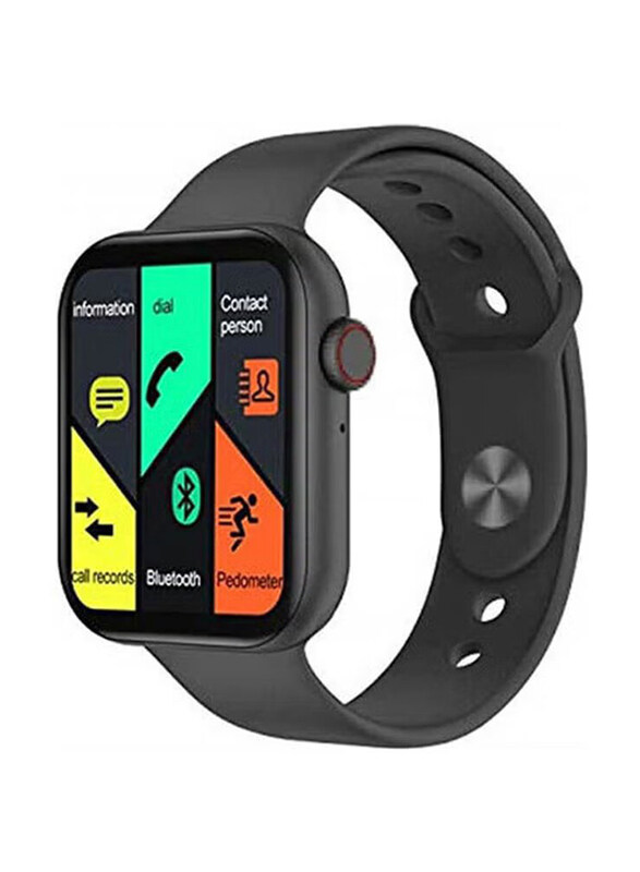 

Generic FK78 1.78 Inch Screen Silicone Band Smartwatch, Black