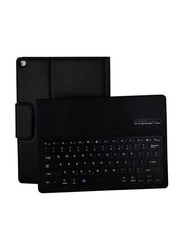 Bluetooth English Keyboard with Case Cover for Apple iPad Pro 12.9-Inch, Black