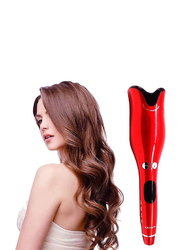 Gennext Automatic Ceramic Rotating Hair Curler, Red