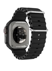 LW HD Screen Bluetooth Fitness Bracelet IP68 Waterproof Smartwatch, Black