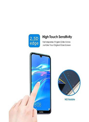 Huawei Y7 2019 Tempered Glass Full Screen Protector, Clear