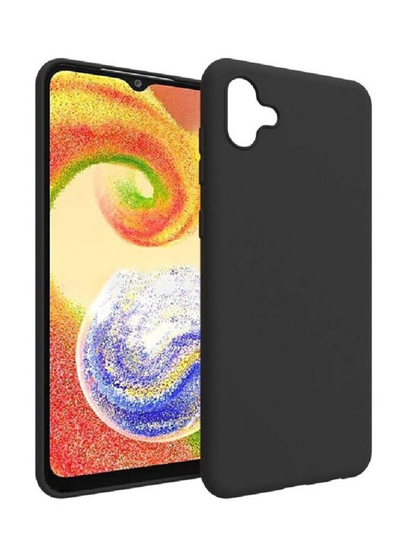 

Generic Protective Soft Silicone Case Cover for Samsung Galaxy A04, Black