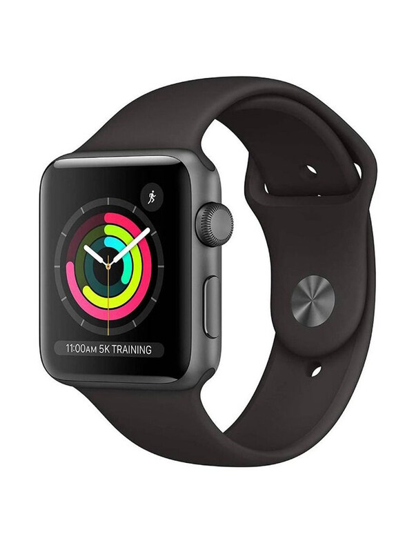 

Generic 42mm Bluetooth Waterproof Smart Watch With Heart Rate Monitor, Black