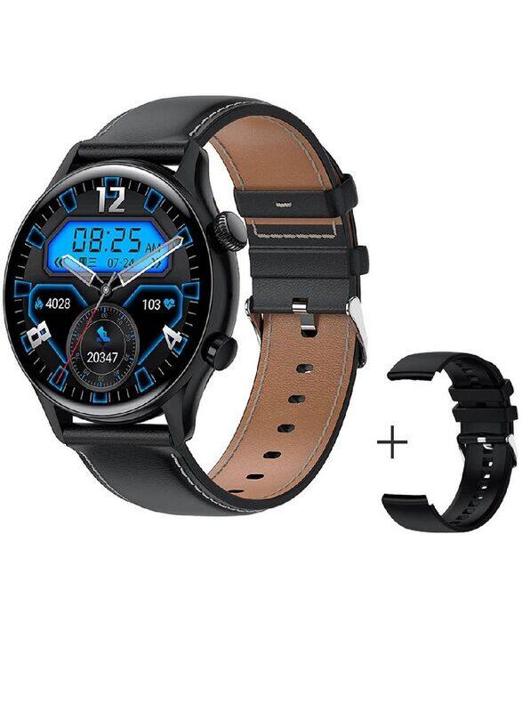 

Hyx Bluetooth Calling Touch Screen Fitness Tracker With Heart Rate Monitor Smartwatch For Men/women Black