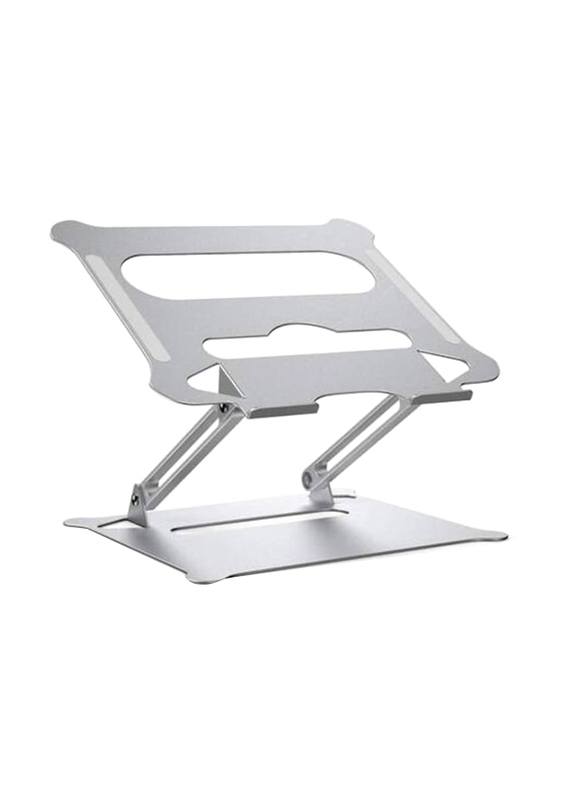 Foldable Aluminium Laptop Stand, Silver