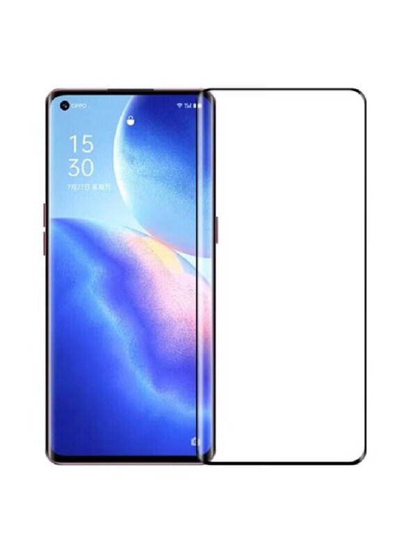 

Generic Oppo Reno 5 5D Tempered Glass Screen Protector, Clear