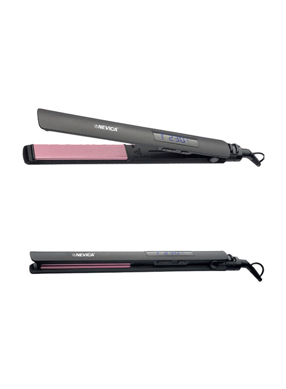 

Nevica Ceramic Hair Straightener, NV-035, Black