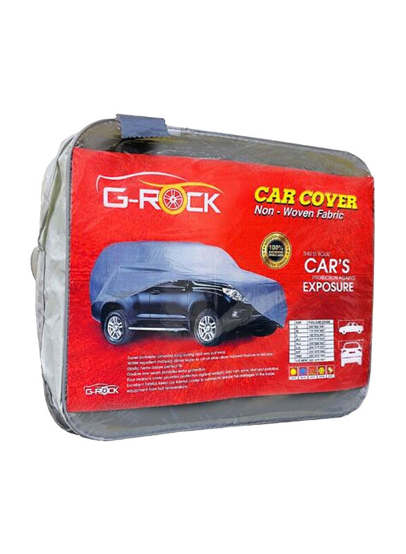 

G-Rock Premium Protective Car Body Cover for Toyota Corolla Hatchback, Grey