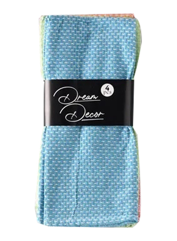 

Dream Decor 2-Piece Blue Stripe Kitchen Towel Set, Multicolour