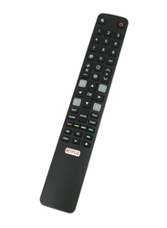 ICS Remote Control for TCL Smart/LCD/LED TV, Black