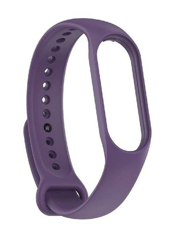 

Generic Silicone Replacement Wristband Waterproof Bracelet Strap for Xiaomi Mi Band 7, Purple