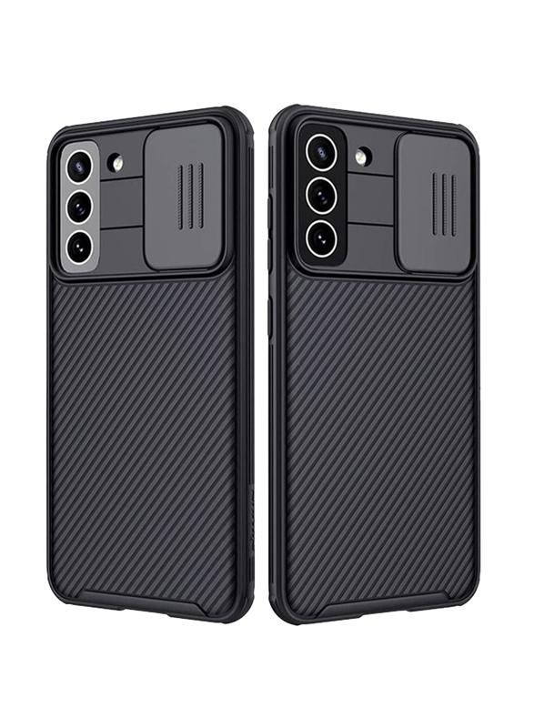 Nillkin Camshield Pro Slide Camera Protection Heavy Duty Shockproof Case Cover for Samsung Galaxy S21 FE 5G, Black