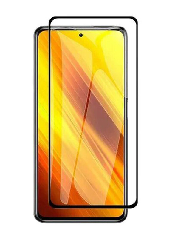 

Generic Tempered Glass Screen Protector for Xiaomi Poco X3/Poco X3 Pro/Poco X3 NFC/Poco M2 Pro/Poco X2, Black/Clear