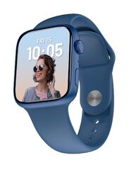 Bluetooth Calling Full Touch Display Multi-Function Smartwatch For Men & Women Blue