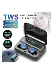 Wireless Bluetooth In-Ear Earbuds with Touch Control for iPhone & Android, Black