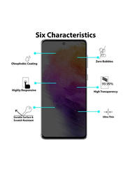 Samsung A13 5G Anti Scratch Bubble Free Privacy Tempered Glass Screen Protector, Black