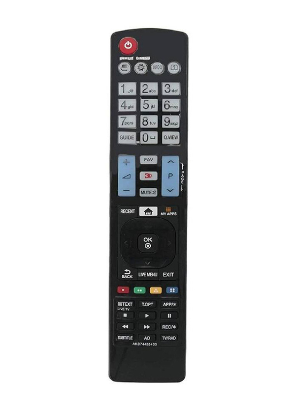 ICS Replacement Remote Control for LG 3D Smart TV, Black