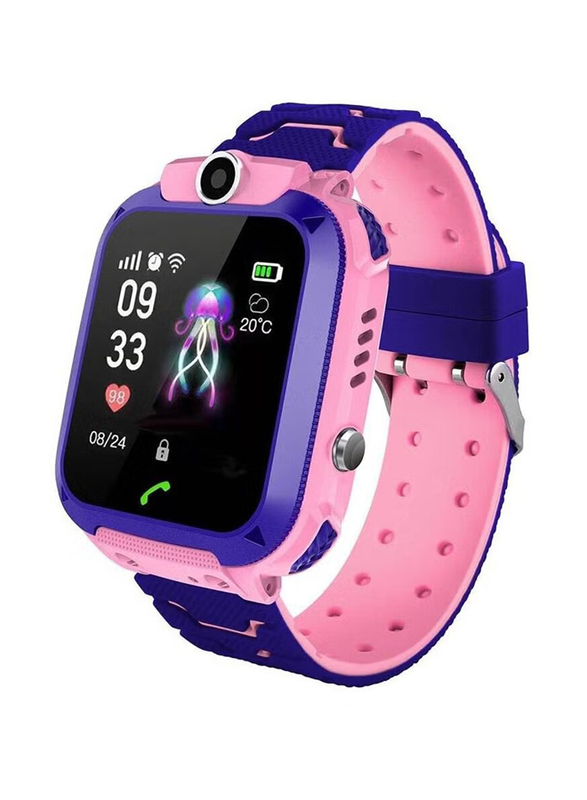 LW Ultra-thin Waterproof Kids Tracker Smartwatch, Pink