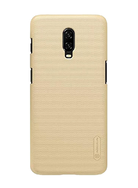 

Nillkin OnePlus 6 Super Frosted Shield Hard PC Back Mobile Phone Case Cover, Gold