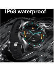 Glifo G9 Pro HD Screen Sports Heart Rate Monitor IP67 Waterproof Bluetooth Calling Smartwatch Black