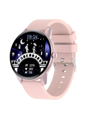 Waterproof Activity Tracker Smartwatch, Full Touch Colour Screen, Bluetooth Call, Pink