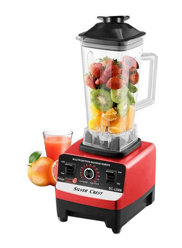 Crest Heavy Duty Commercial Grade Blender, 4500W, SC-1589, Multicolour