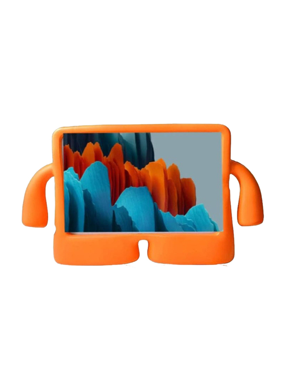 Samsung Galaxy Tab A8 10.5 Inch Protective EVA Foam Kids Friendly Lightweight Tablet Back Case Cover, Orange