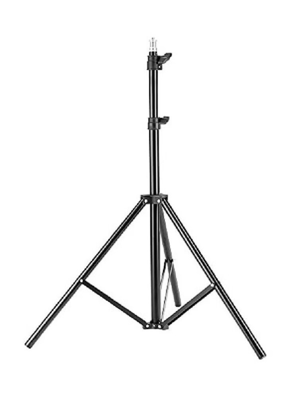 

Generic Photography Light Stand Adjustable Sturdy Tripod, Black