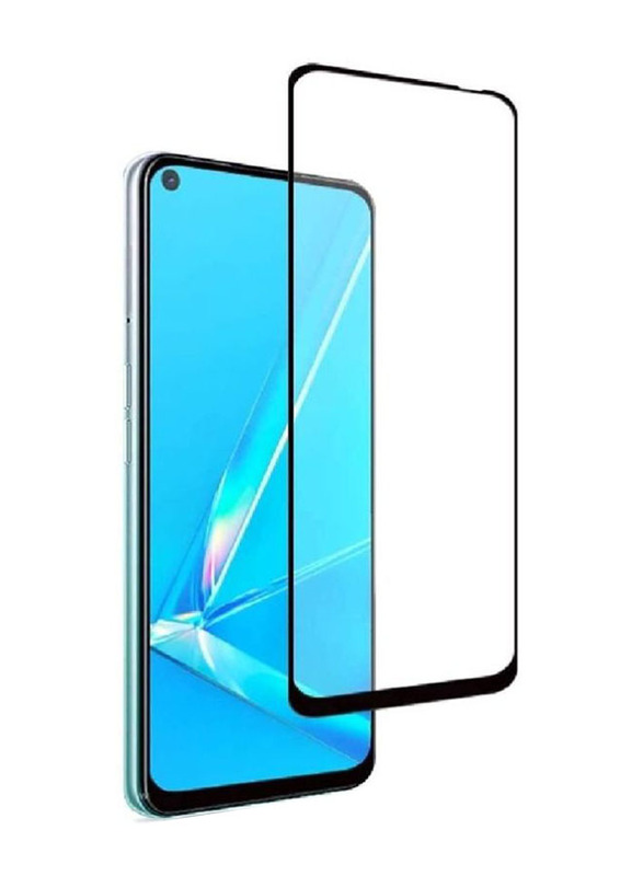 Oppo A92 Full Glue Edge-To-Edge Tempered Glass Screen Protector, Clear