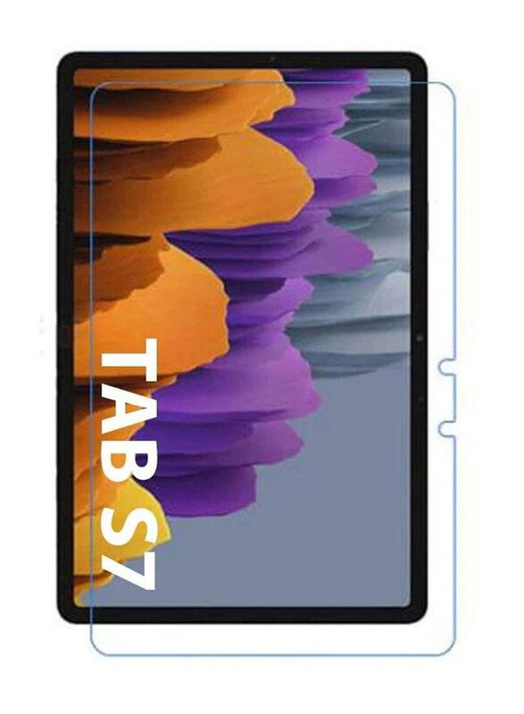 

Generic Samsung Galaxy Tab S7 Protective Tempered Glass Screen Protector, Clear