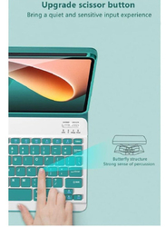 Dux Ducis Xiaomi Mi Pad 5/Mi Pad 5 Pro 11 Inch Wireless Bluetooth Tablet Keyboard Case Cover, Black