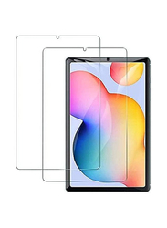 Samsung Galaxy Tab S6 Lite 2020 10.4 Inch SM-P610/P615 Anti-Scratch Tempered Glass, 2 Pieces, Clear