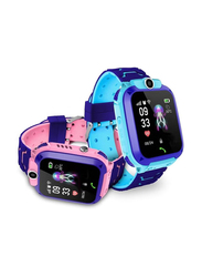 LW Ultra-thin Sport Waterproof Tracker Kids Smartwatch, Blue