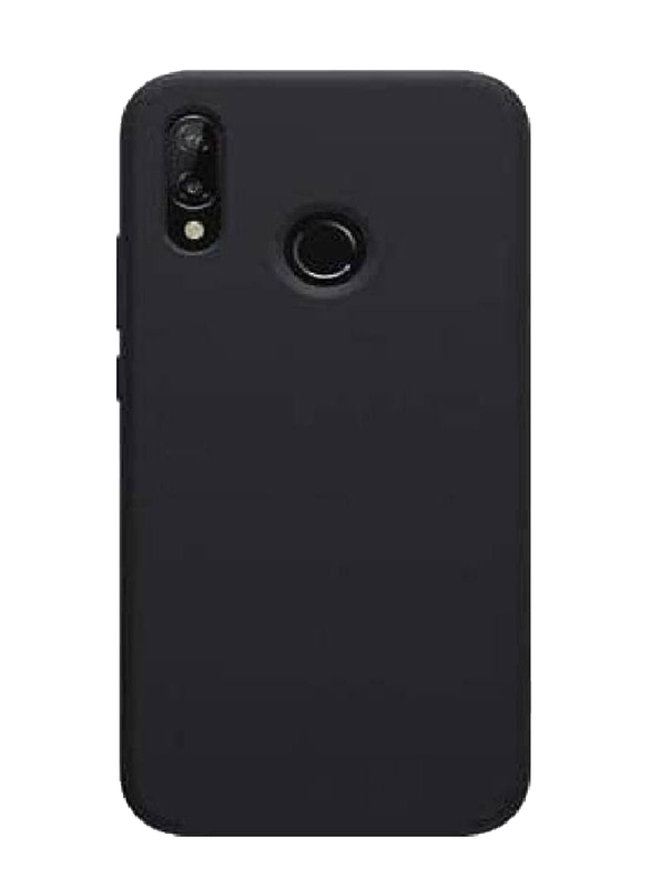 Huawei Nova 3i TPU Silicone Soft Thin Mobile Phone Back Case Cover, Black